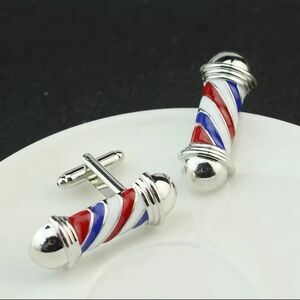 Barber Cufflinks Cuff Links